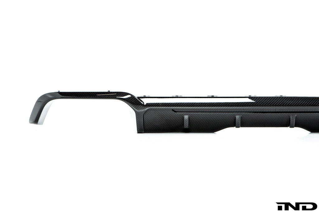 BMW f97 x3m carbon rear diffuser - iND Distribution