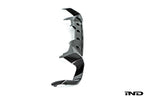 BMW f97 x3m carbon rear diffuser - iND Distribution