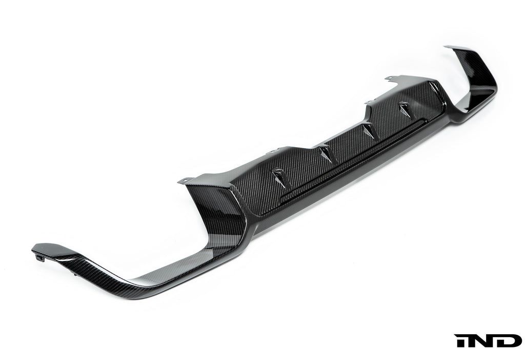 BMW f97 x3m carbon rear diffuser - iND Distribution