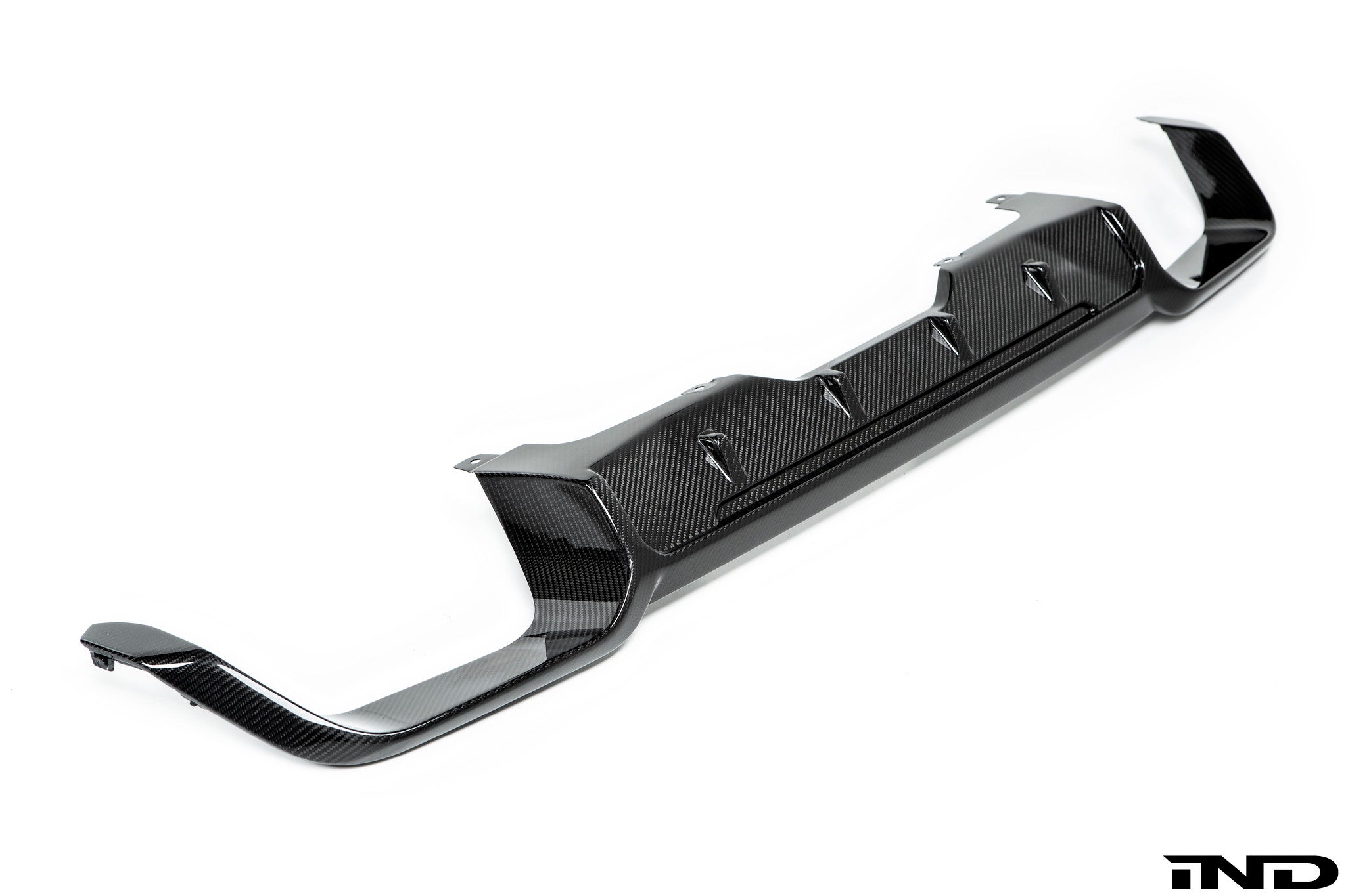 BMW f97 x3m carbon rear diffuser - iND Distribution