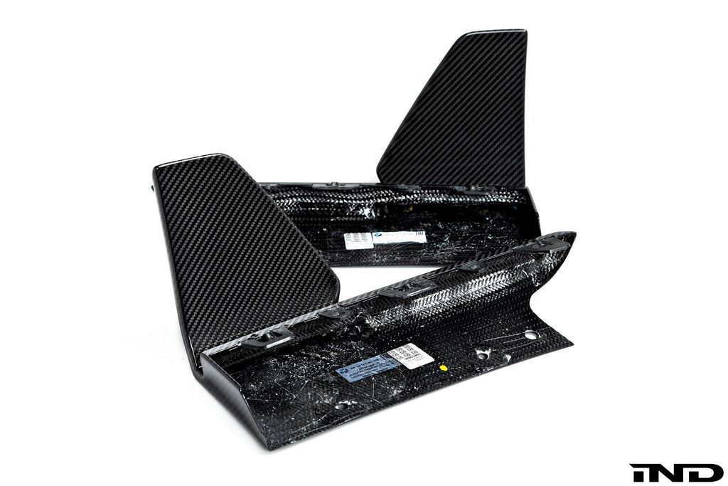 BMW m Performance g05 x5 carbon rear winglet set - iND Distribution