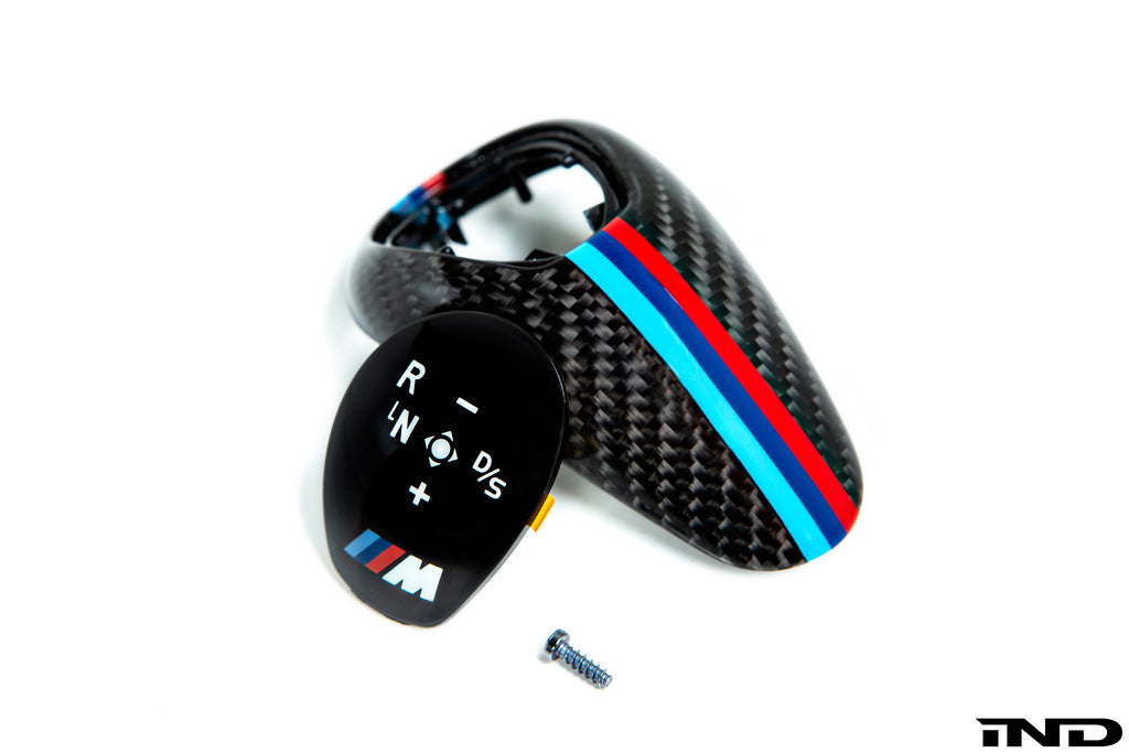 BMW M Performance F-Chassis Carbon Shift Knob Cover - DCT Only