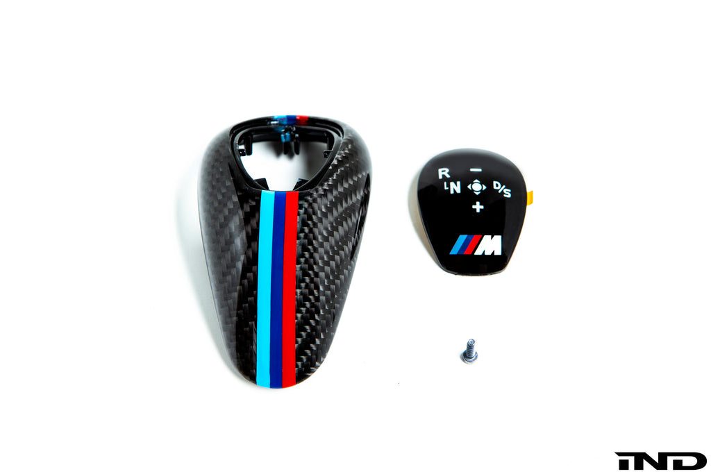 BMW M Performance F-Chassis Carbon Shift Knob Cover - DCT Only