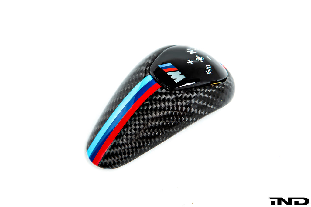 BMW M Performance F-Chassis Carbon Shift Knob Cover - DCT Only
