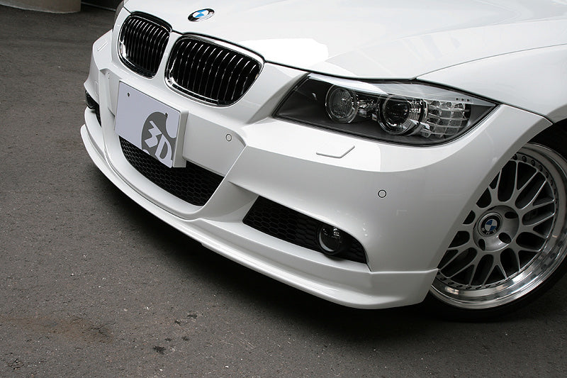 3d design e90 e91 m sport front lip spoiler - iND Distribution