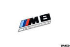 BMW f92 m8 competition trunk emblem gloss black 1 - iND Distribution