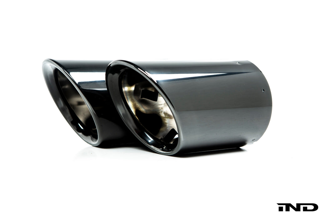 BMW m Performance black chrome exhaust tip set - iND Distribution