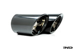 BMW m Performance black chrome exhaust tip set - iND Distribution