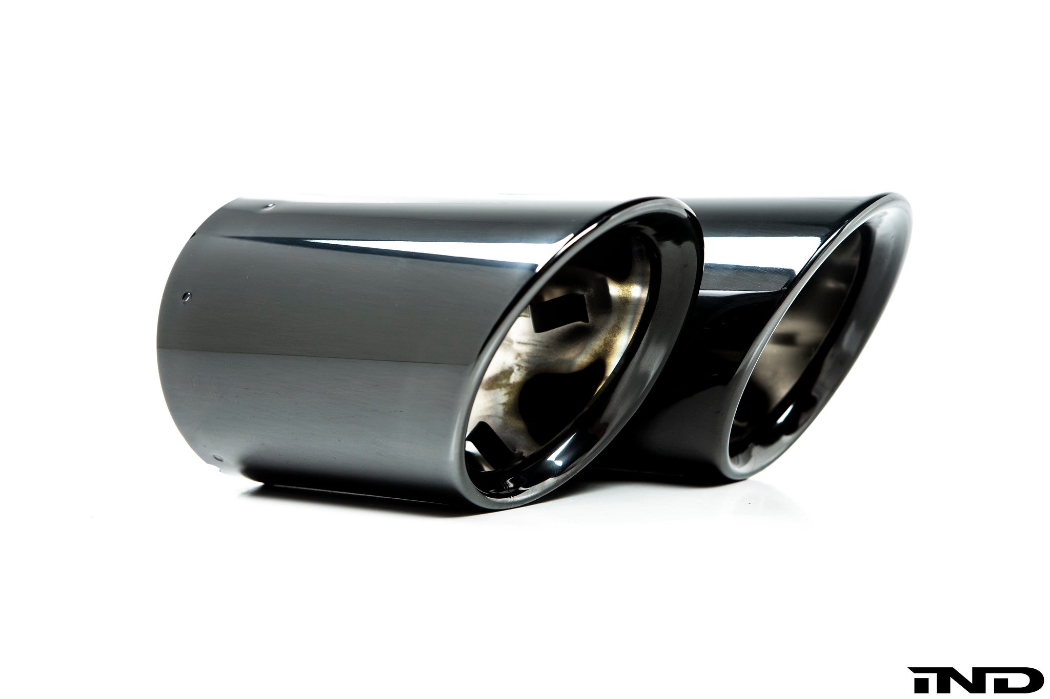 BMW m Performance black chrome exhaust tip set - iND Distribution