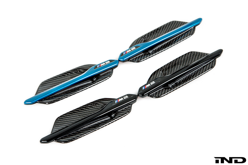 BMW f87 m2 m Performance carbon side marker set - iND Distribution