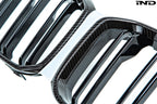 BMW m Performance f87 m2 carbon front kidney grille - iND Distribution