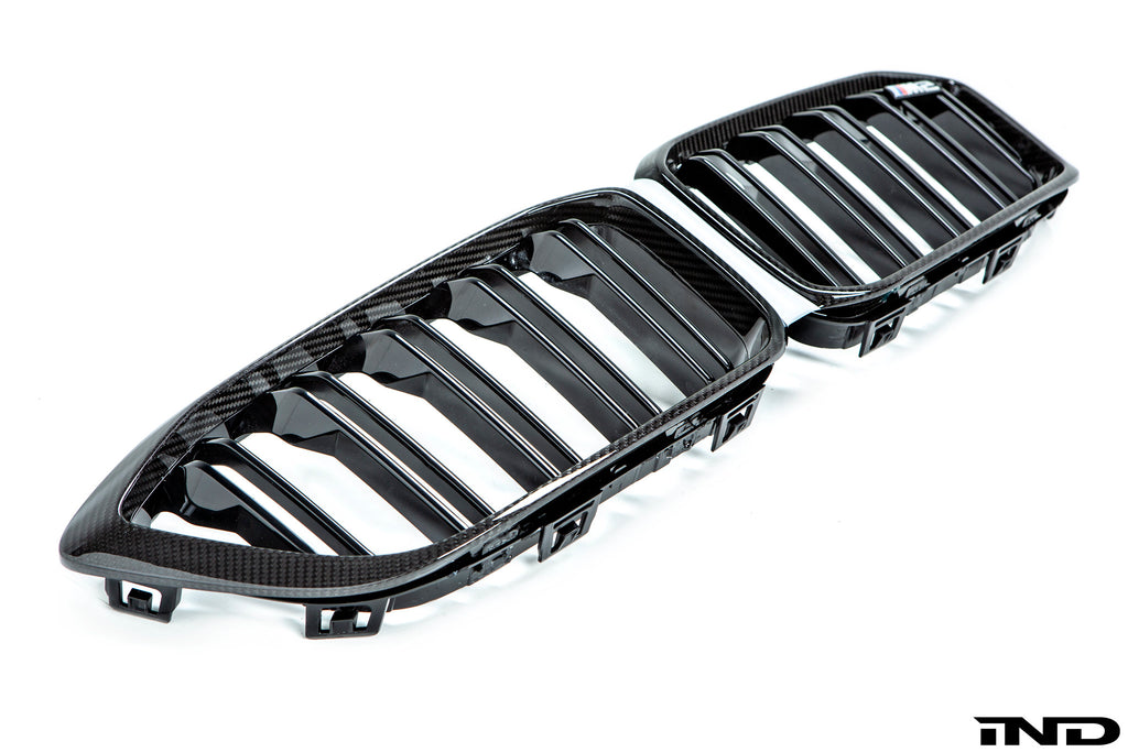 BMW m Performance f87 m2 carbon front kidney grille - iND Distribution