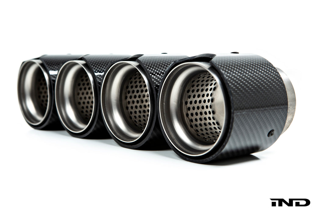 BMW m Performance f8x m2 m3 m4 carbon tip set - iND Distribution