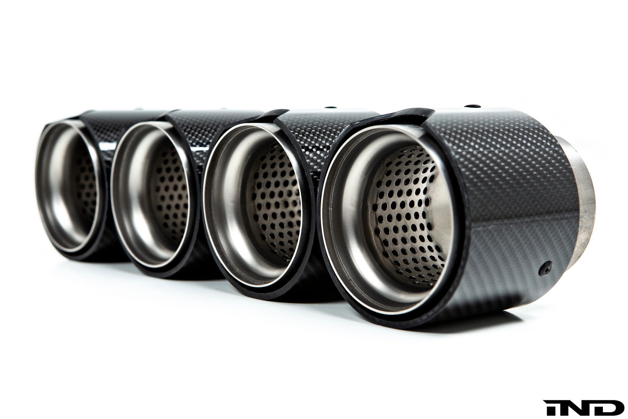 BMW m Performance f8x m2 m3 m4 carbon tip set - iND Distribution