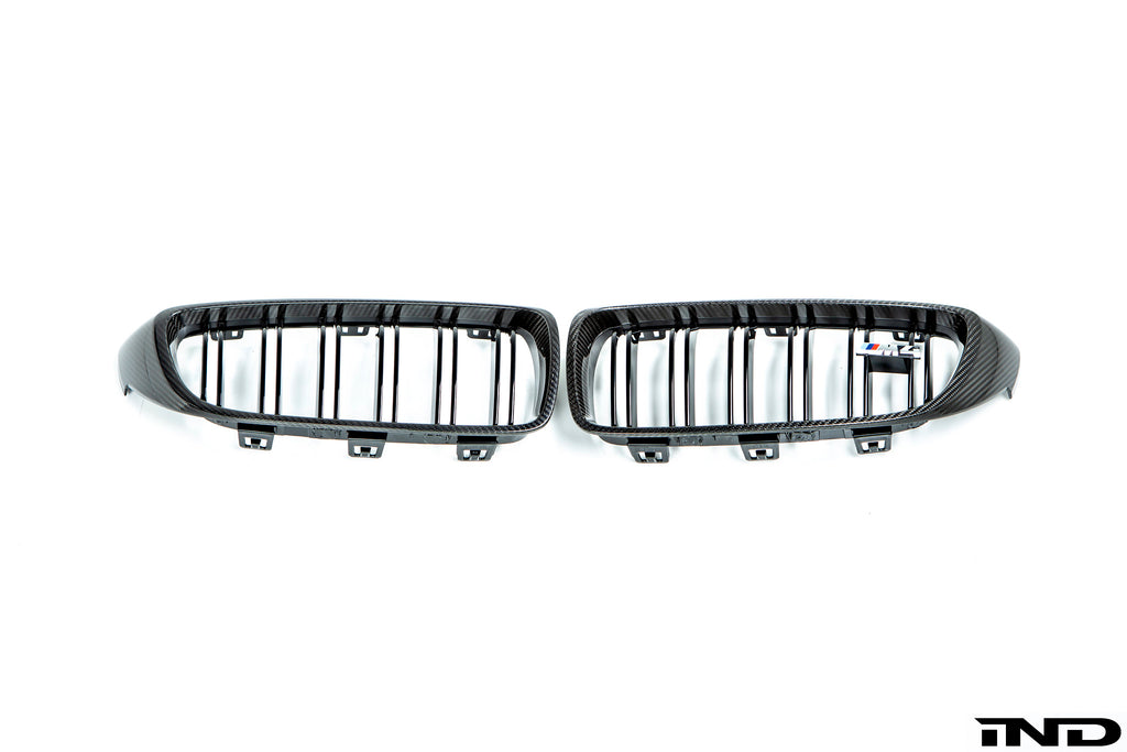 BMW m Performance f8x m3 m4 carbon front grille set 1 - iND Distribution