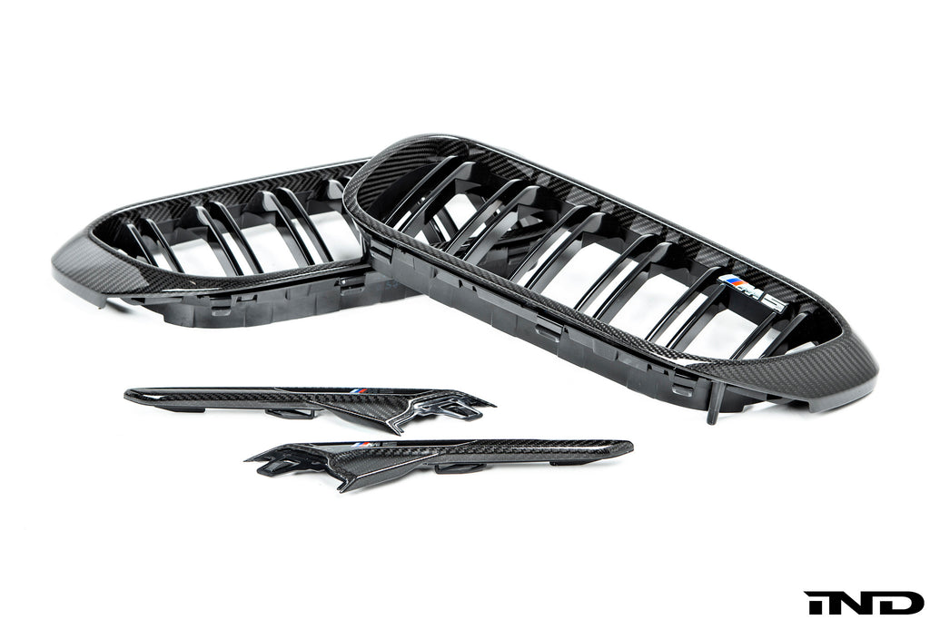 BMW f90 m5 m Performance carbon front grille set - iND Distribution