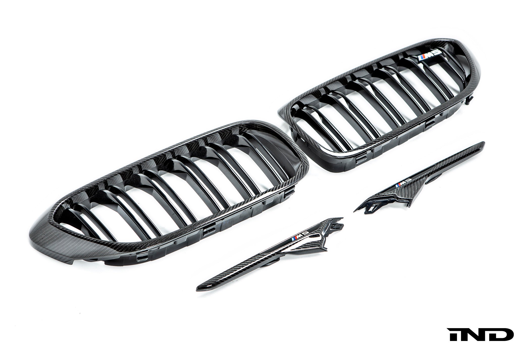 BMW f90 m5 m Performance carbon front grille set - iND Distribution