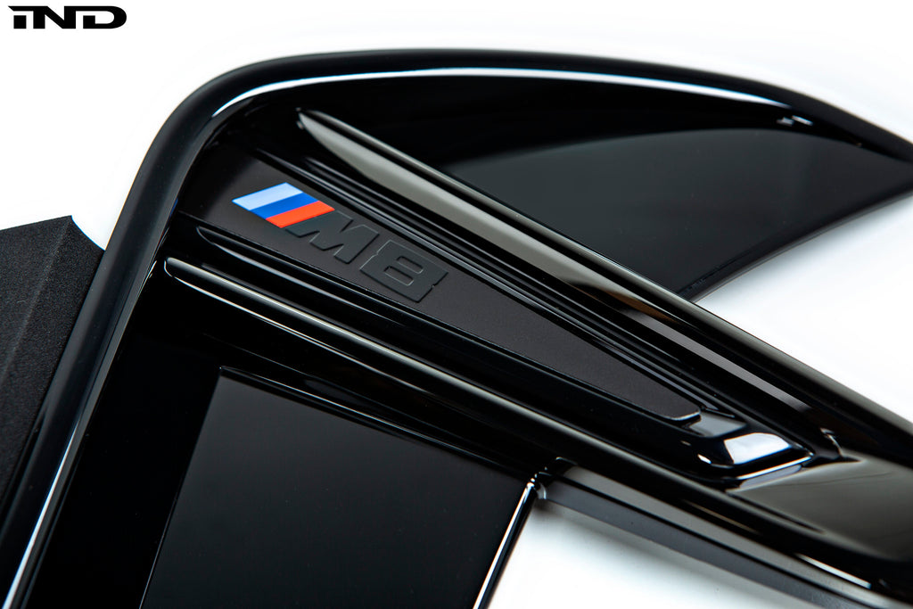 BMW m Performance f92 m8 shadowline side grille set - iND Distribution