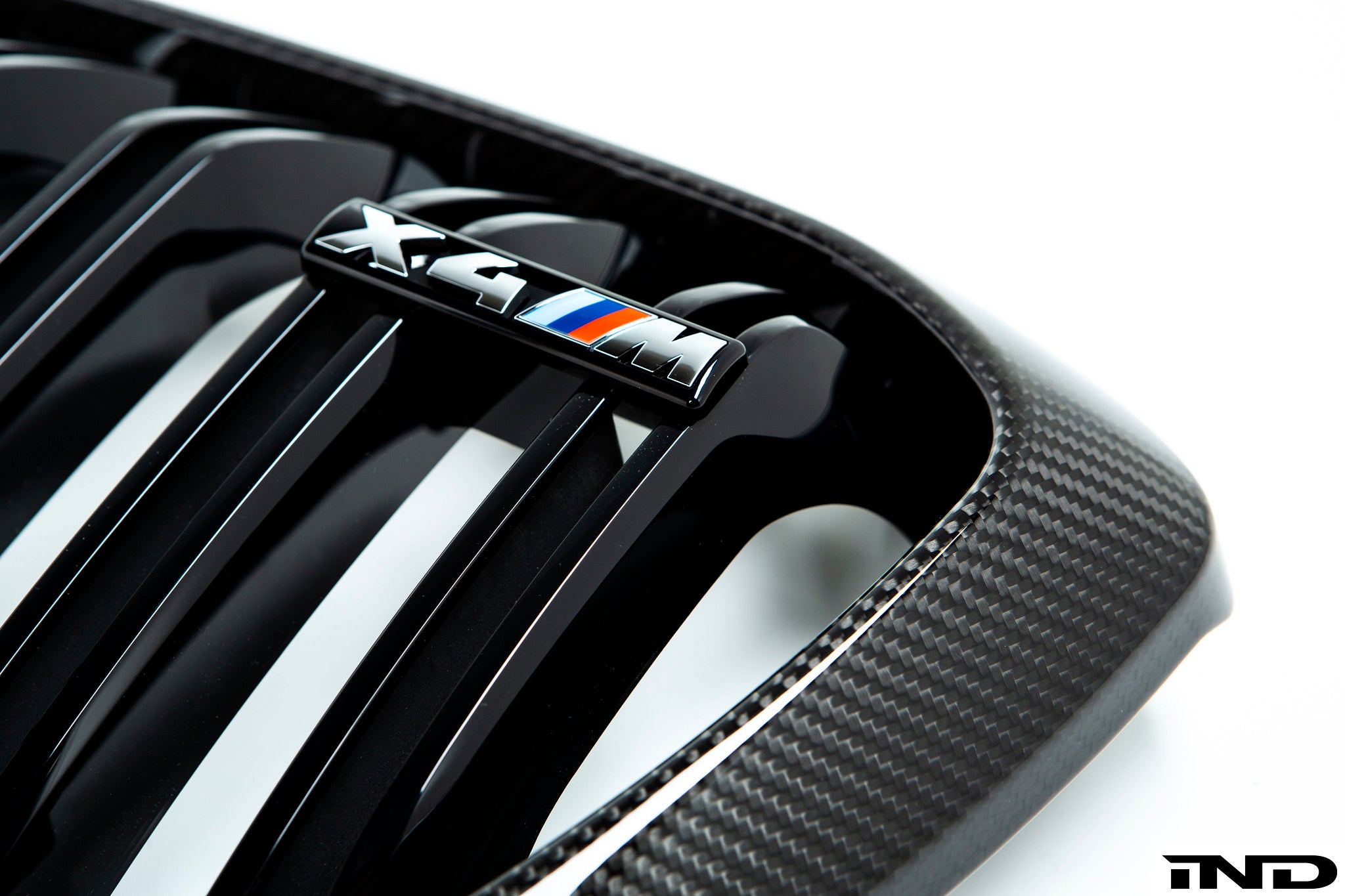 BMW m Performance f98 x4m carbon front grille set 1 - iND Distribution