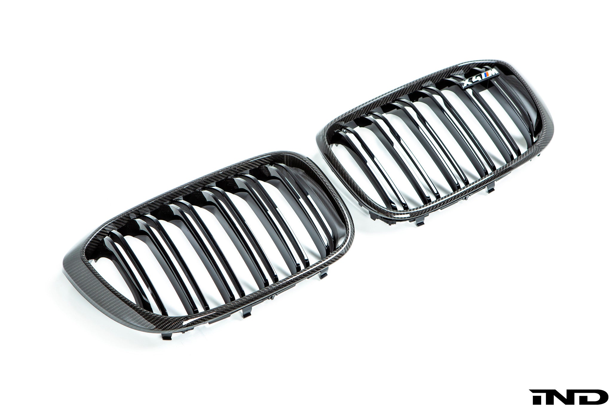 BMW m Performance f98 x4m carbon front grille set 1 - iND Distribution