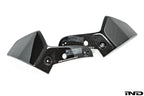 BMW m Performance g05 x5 carbon front winglet set - iND Distribution