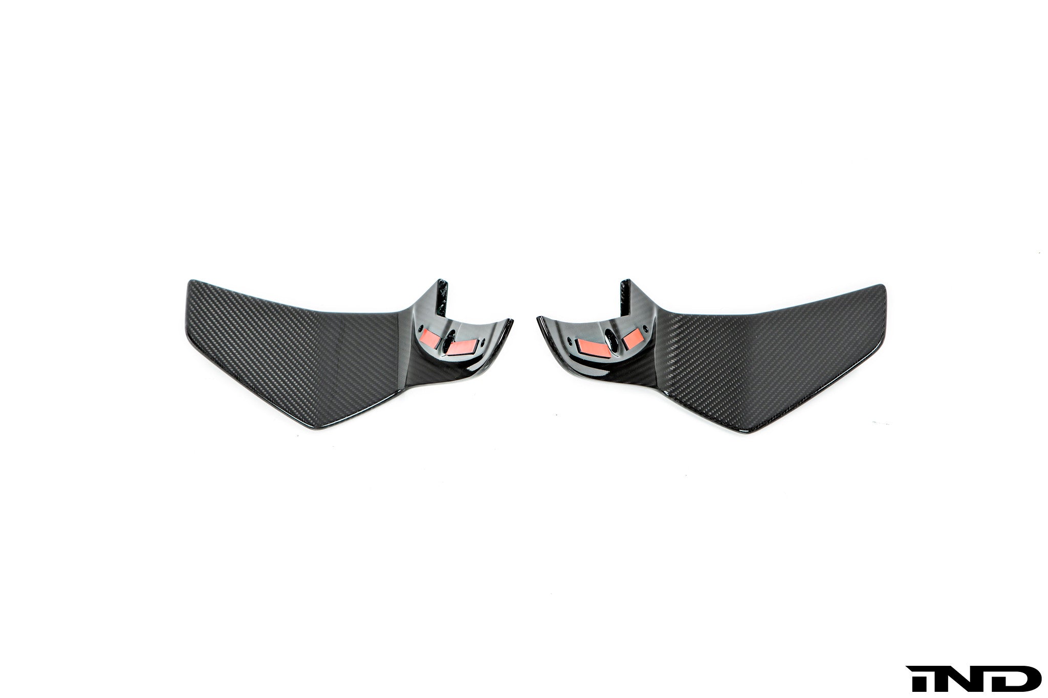 BMW m Performance g05 x5 carbon front winglet set - iND Distribution