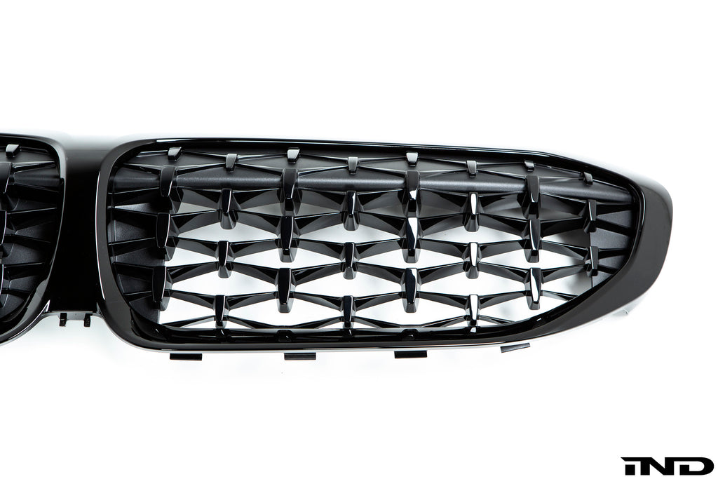 BMW m Performance g20 m340i shadow line front grille - iND Distribution