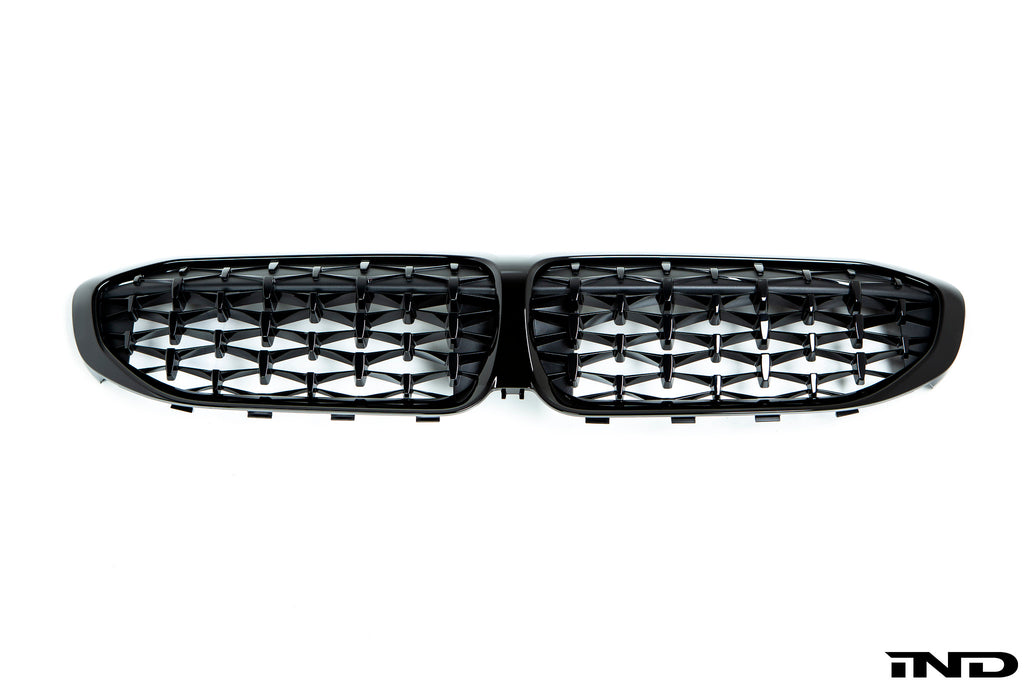 BMW m Performance g20 m340i shadow line front grille - iND Distribution