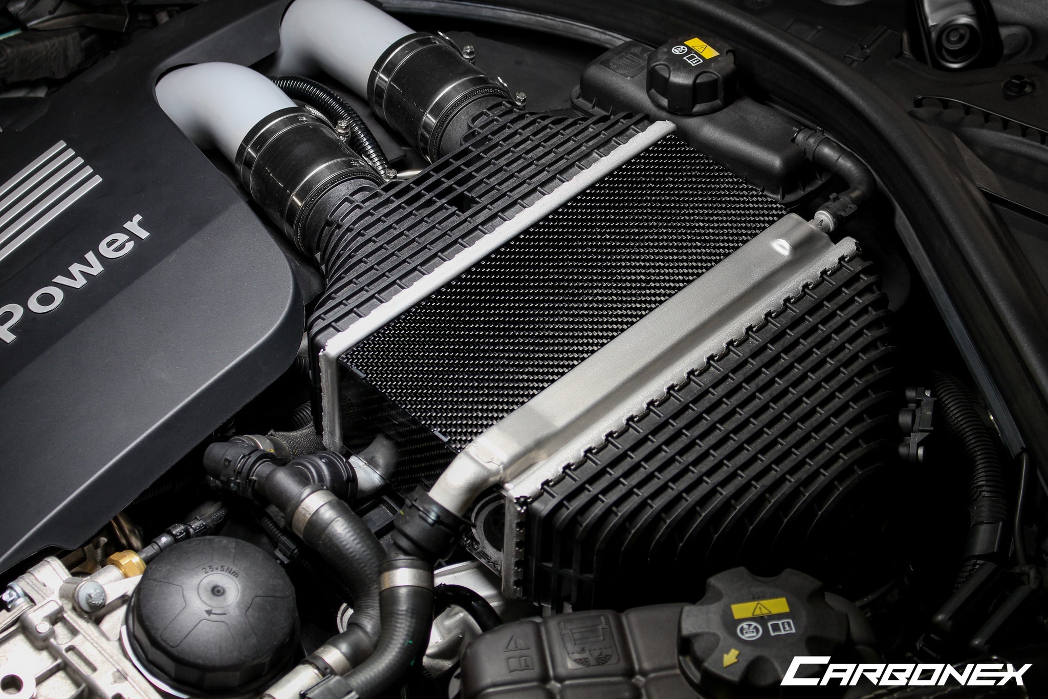 F80 M3 F82 M4 S55 Carbon Charge Cooler Cover Gloss Matte