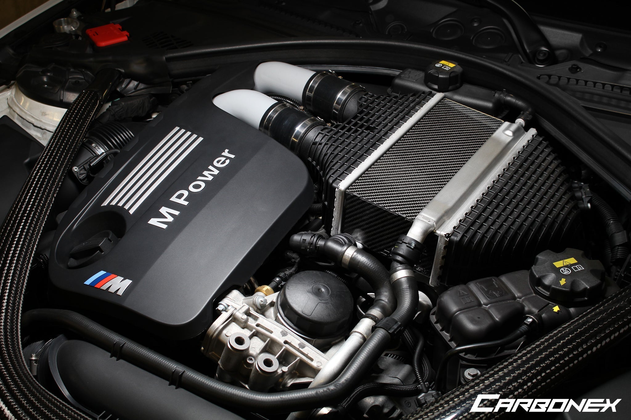 F80 M3 F82 M4 S55 Carbon Charge Cooler Cover Gloss Matte