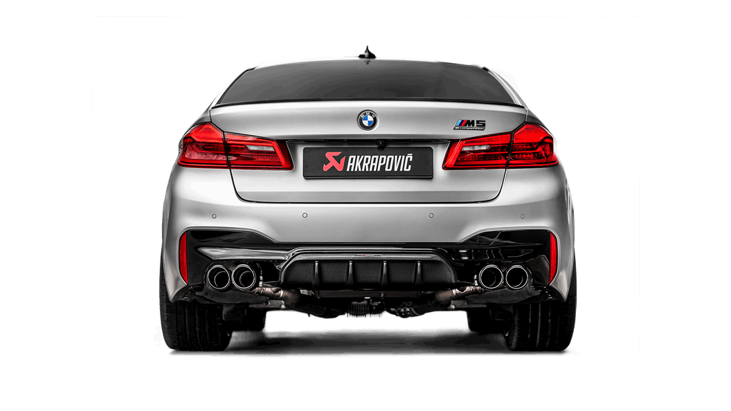 Akrapovic f90 m5 gloss carbon rear diffuser - iND Distribution