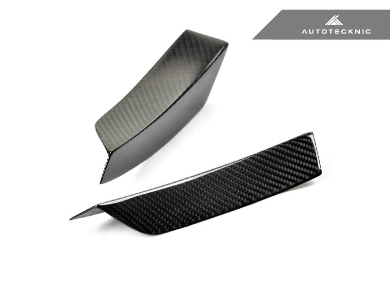 AutoTecknic f87 m2 carbon fiber front bumper canards - iND Distribution