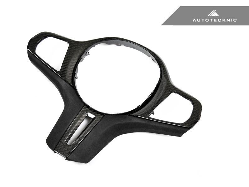 AutoTecknic G14 / G15 / G16 8-Series M-Sport - Carbon Alcantara Steering Wheel Trim