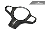 AutoTecknic G05 X5 - Carbon Alcantara Steering Wheel Trim - iND Distribution