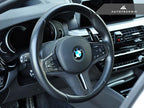 AutoTecknic g11 g12 7 series carbon alcantara steering wheel trim - iND Distribution