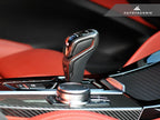 AutoTecknic F9X M5 / X3M / X4M - Carbon Fiber Gear Selector Side Covers - iND Distribution