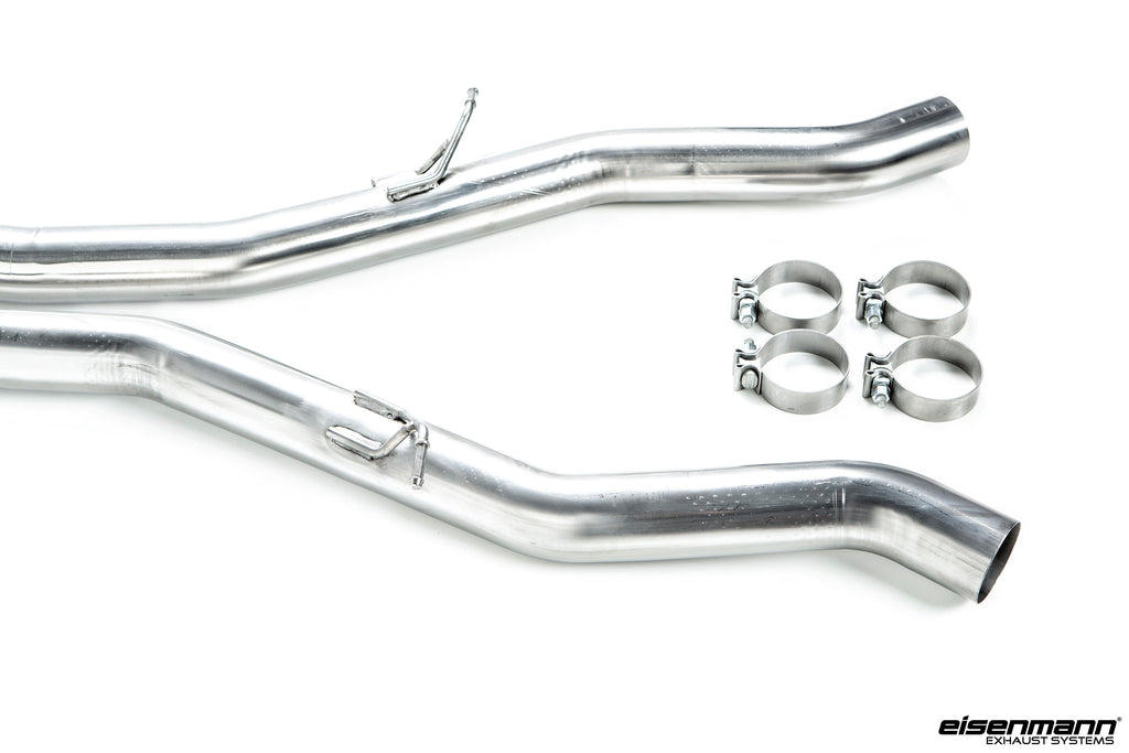 Eisenmann f90 m5 performance non resonated center pipes - iND Distribution