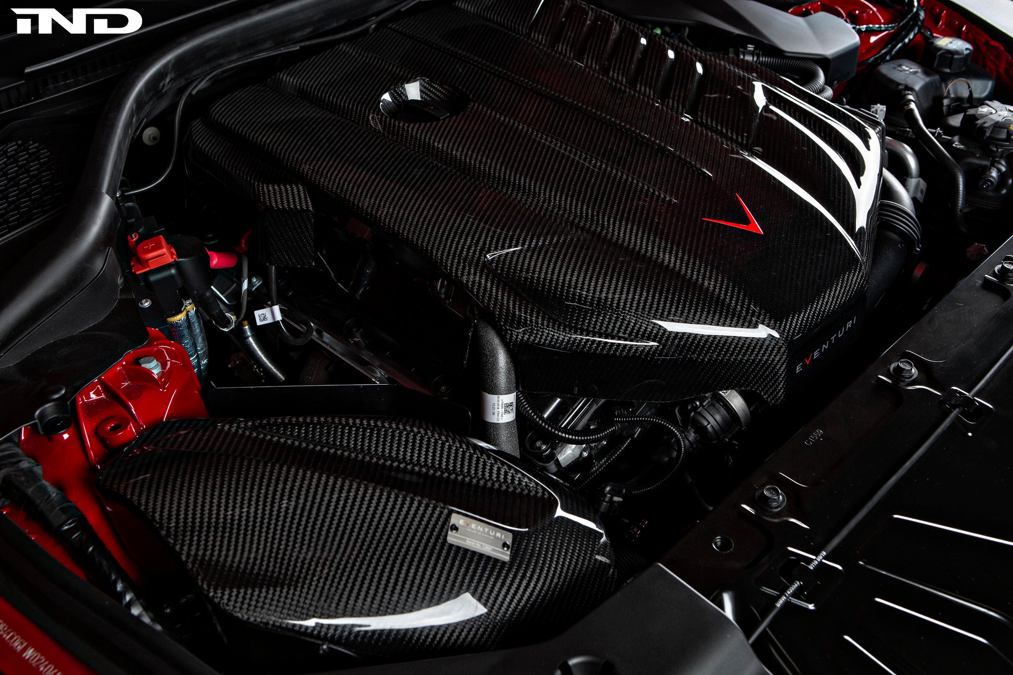 Eventuri a90 supra carbon engine cover - iND Distribution