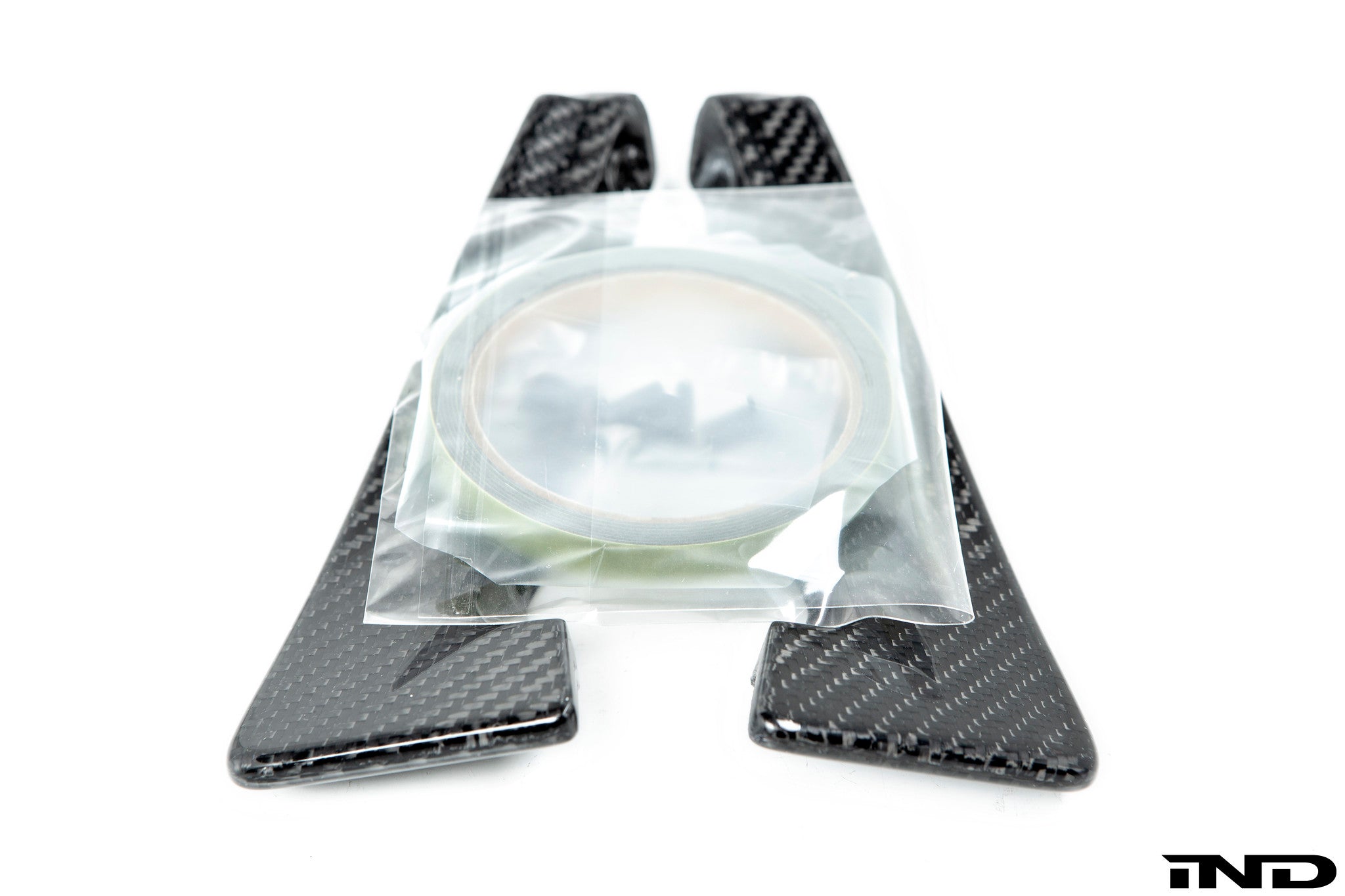 3d design f87 m2 competition carbon bumper canard set - iND