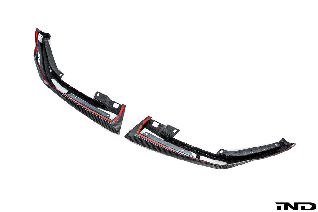 BMW M Performance F90 M5 LCI Carbon Front Splitter Set - 3 Piece