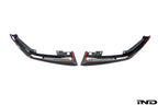 BMW M Performance F90 M5 LCI Carbon Front Splitter Set - 3 Piece