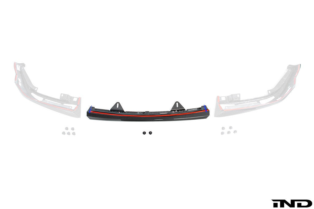 BMW M Performance F90 M5 LCI Carbon Front Splitter Set - 3 Piece