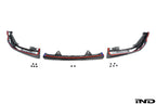 BMW M Performance F90 M5 LCI Carbon Front Splitter Set - 3 Piece