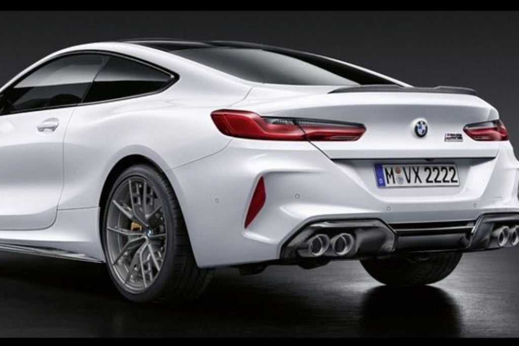 BMW M Performance F91 / F92 / F93 M8 Carbon Rear Exhaust Trim Set