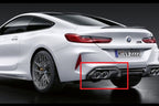 BMW M Performance F91 / F92 / F93 M8 Carbon Rear Exhaust Trim Set