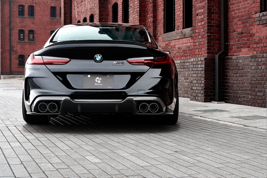 3D Design F93 M8 Gran Coupe Carbon Rear Under Splitters