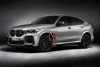 BMW F96 X6M Side Grille Set - Gloss Black