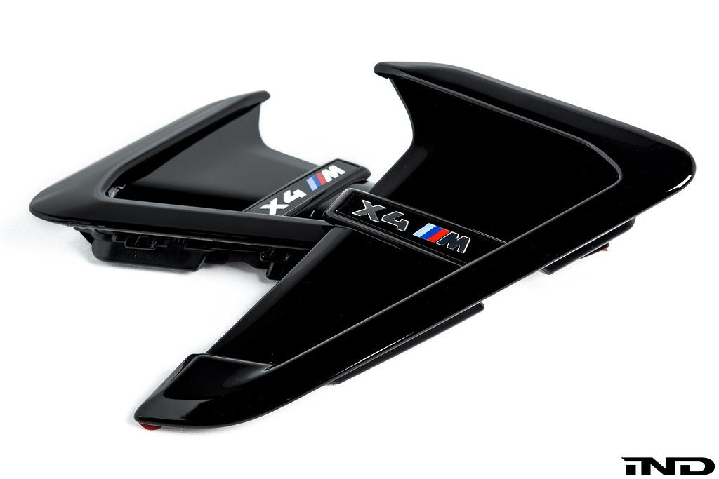 BMW M Performance F98 X4M Side Grille Set