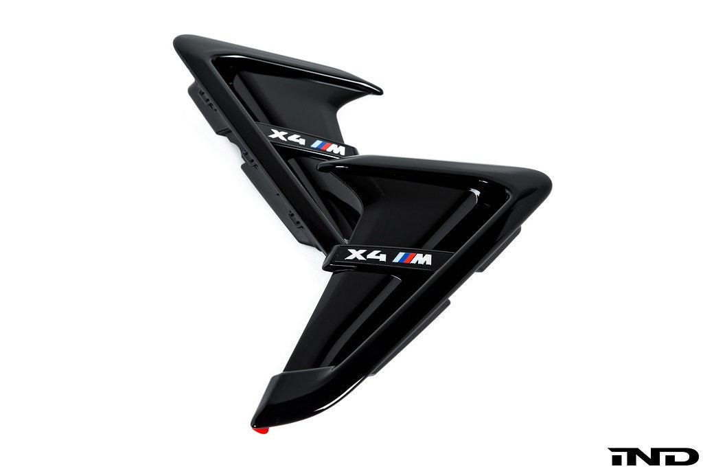 BMW M Performance F98 X4M Side Grille Set