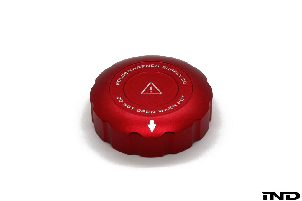 Goldenwrench Blackline Performance BMW M Car Series Coolant Expansion Tank Cap Cover